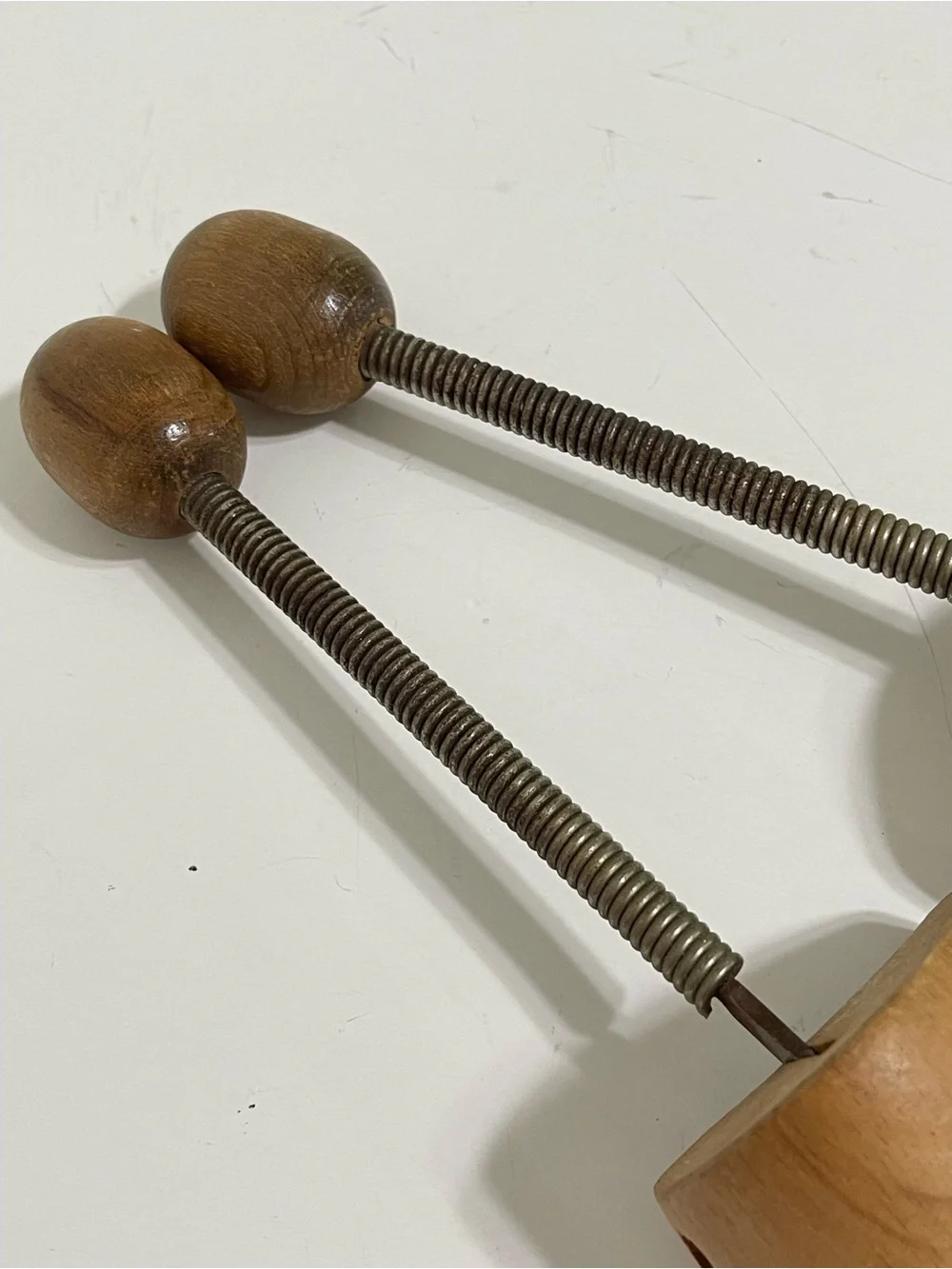 Vintage Formwell Natural Wood Adjustable Shoe Trees Foldable W Germany Small 10
